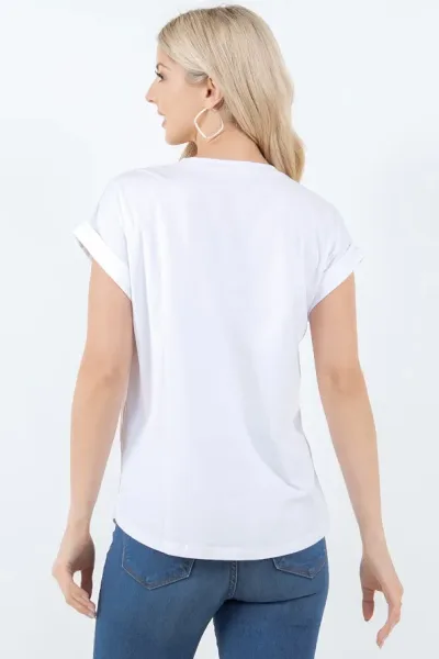 Blusa para dama color blanco