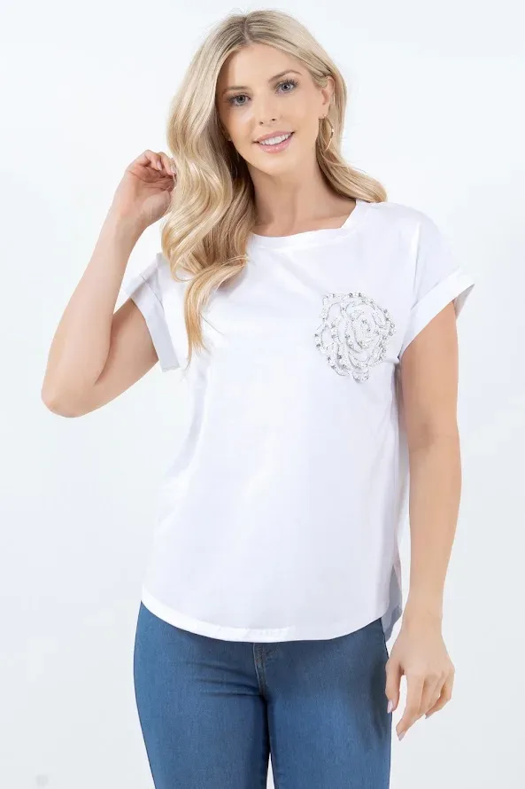 Blusa para dama color blanco