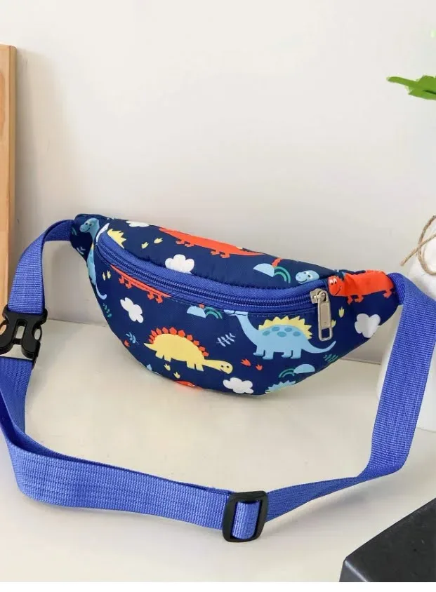 Riñonera para niño color azul