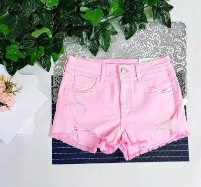 Short American Eagle para dama color rosa