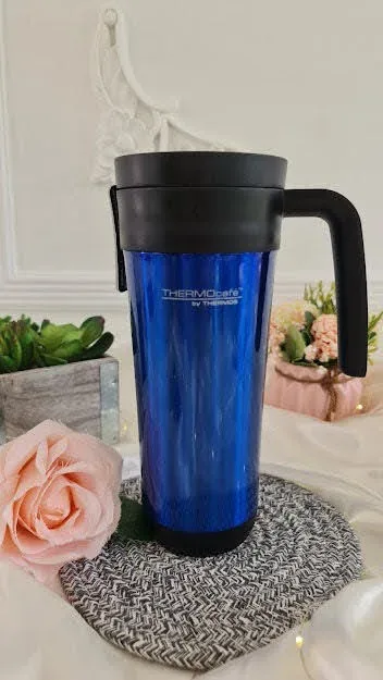 Vaso Térmico de Acero Inoxidable color azul