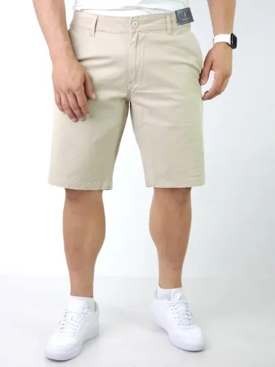 Short Cambridge Polo Club para caballero color Beige CSHCA-0136