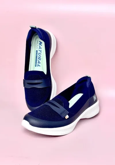 Zapatos Natural Orion Navy para Dama