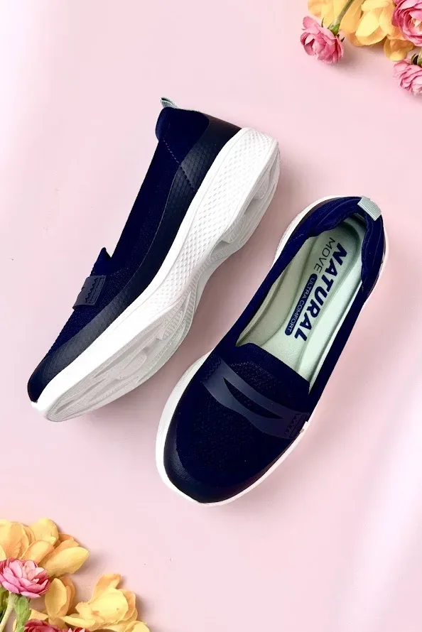 Zapatos Natural Orion Navy para Dama
