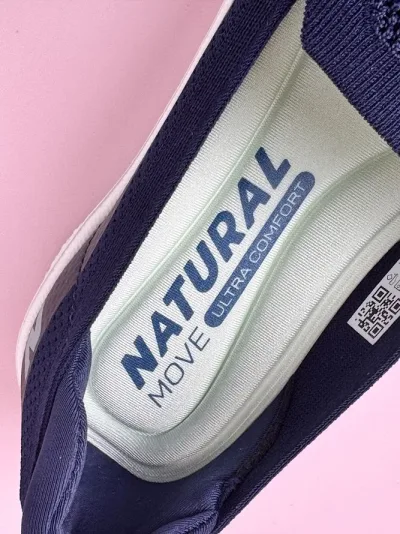 Zapatos Natural Orion Navy para Dama