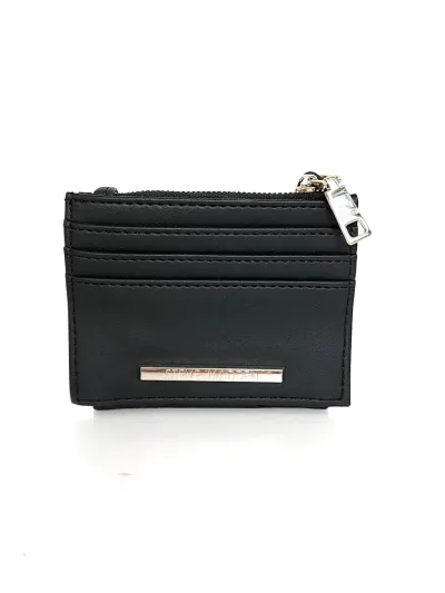 Tarjetero Steve Madden para dama color negro