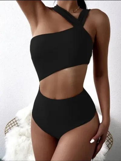 Vestido de baño para dama color negro