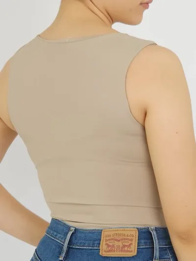 Body para dama color beige