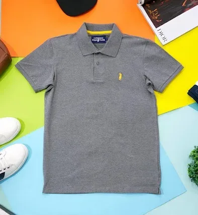 Camiseta Cambridge Polo Club para caballero color gris