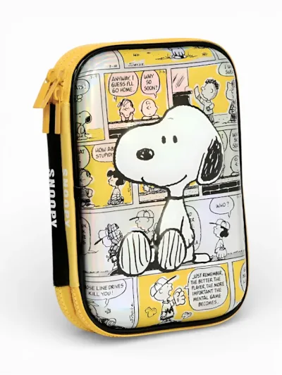 Cartuchera Mooving 1514134 Snoopy #COLOR AMARILLO