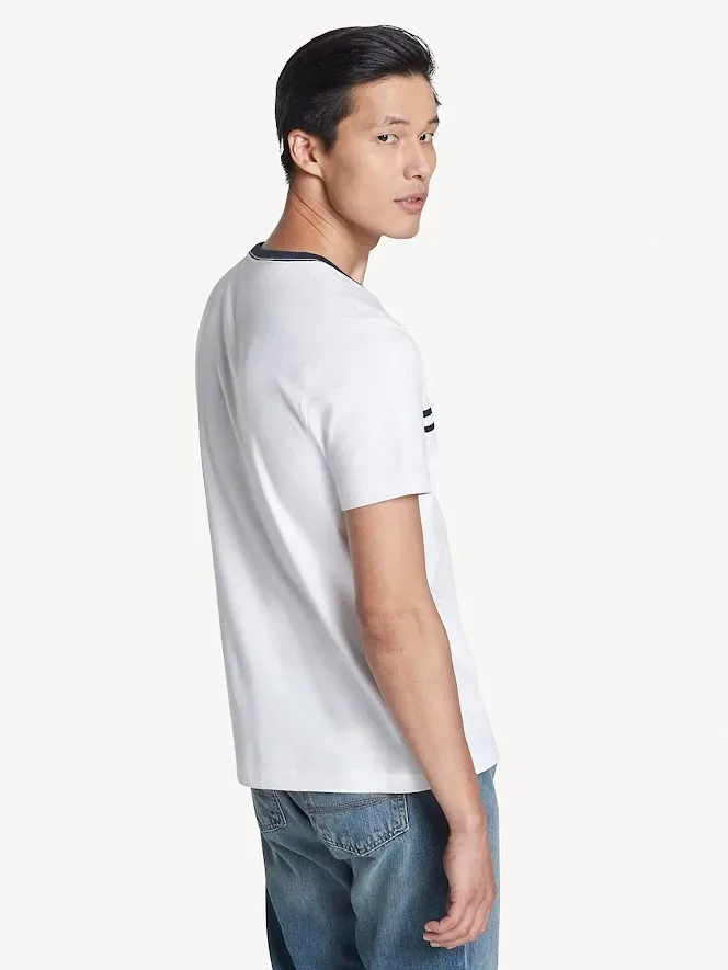 Camiseta Tommy Hilfiger para caballero color blanco