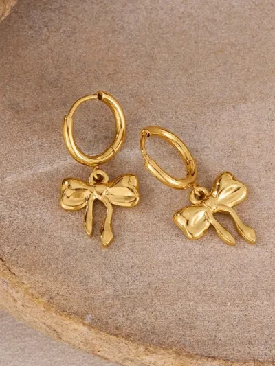 Aretes de lazo- acero inoxidable