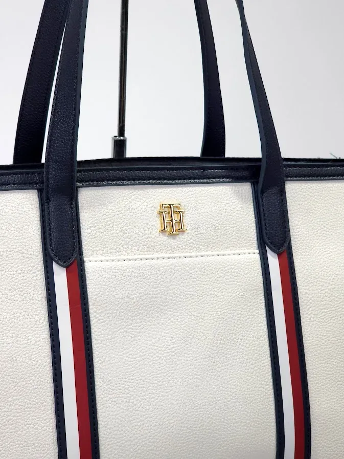 Bolso Tommy Hilfiger para dama color blanco