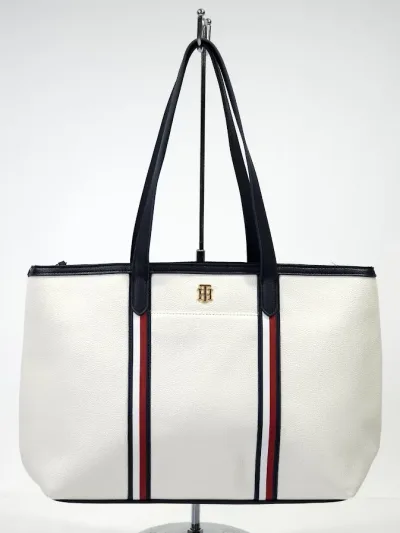 Bolso Tommy Hilfiger para dama color blanco