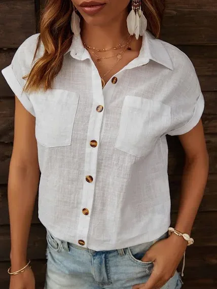 Blusa para dama color blanco