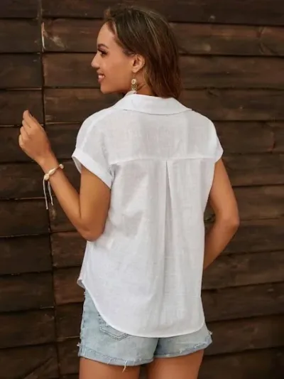 Blusa para dama color blanco