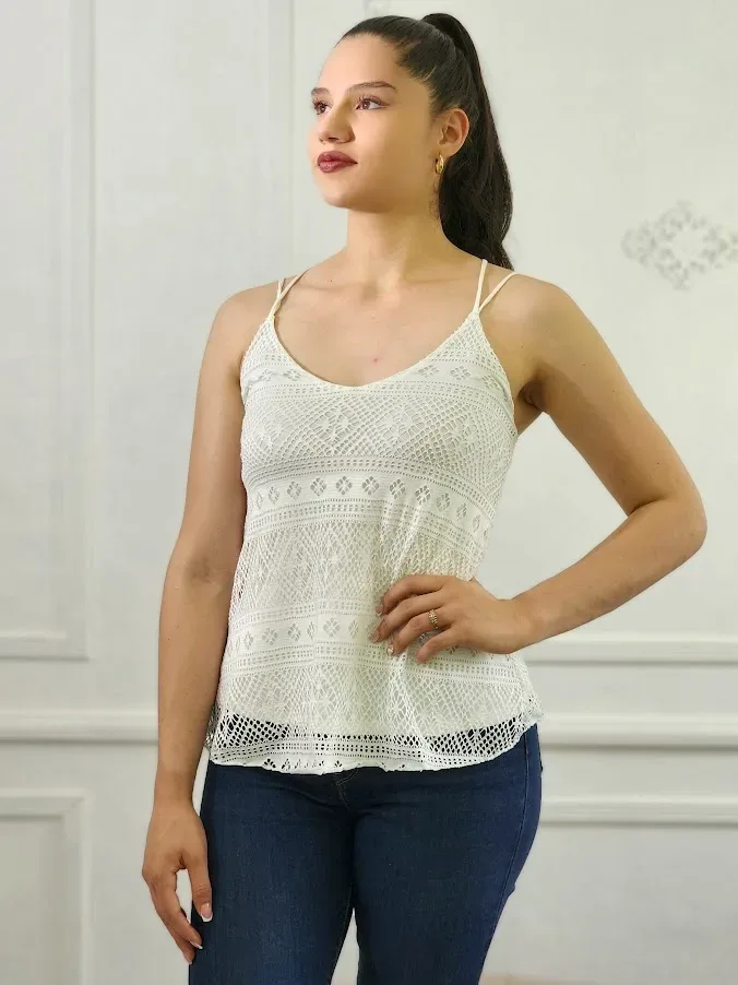 Blusa para dama color blanco Sweet Adelyn