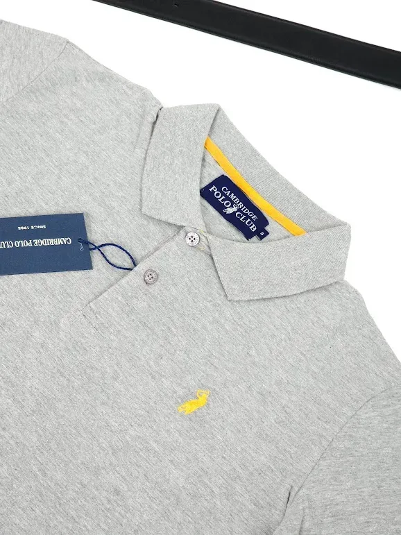 Camiseta Cambrige Polo Club para caballero color gris