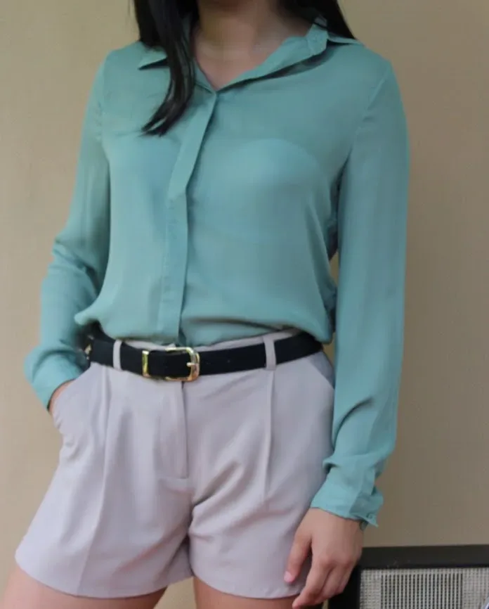 Blusa Leshop para dama color verde