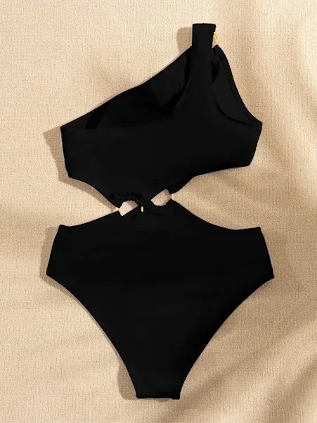Vestido de baño dama color negro
