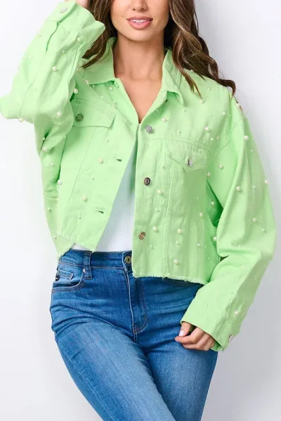 Jacket para dama . LOVE PEACH