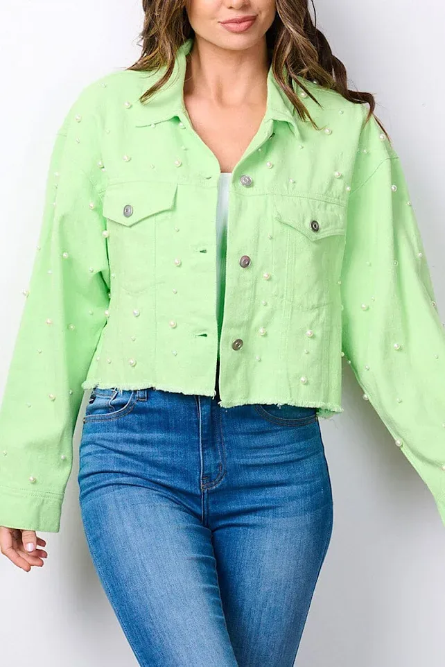 Jacket para dama . LOVE PEACH