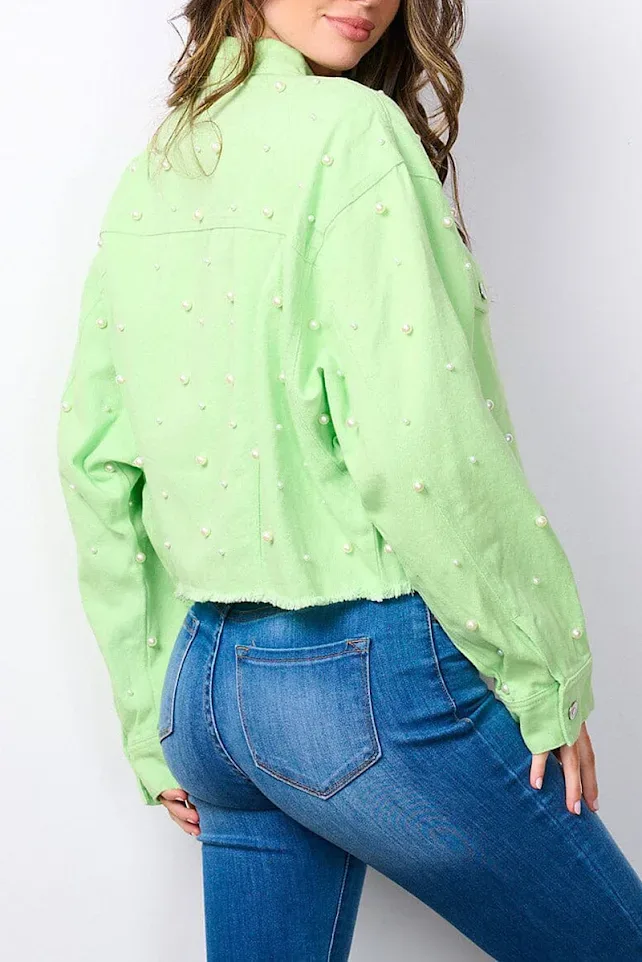 Jacket para dama . LOVE PEACH