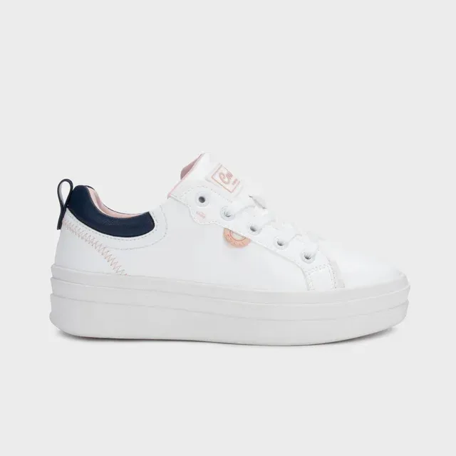 Tenis Coral Domma White Navy para dama