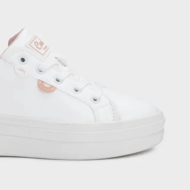 Tenis Coral Domma White Navy para dama