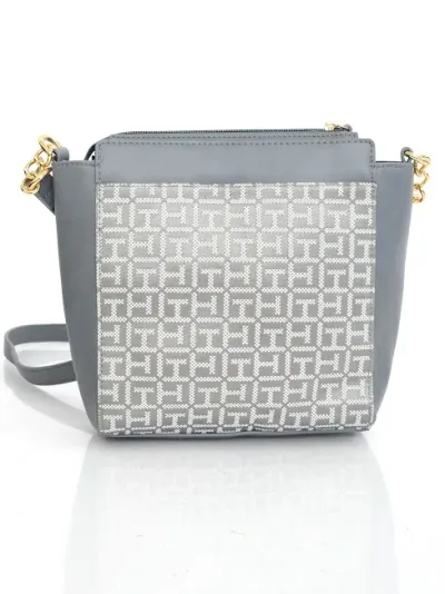 Bolso Tommy Hilfiger para dama color gris