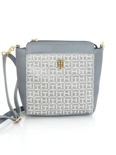 Bolso Tommy Hilfiger para dama color gris