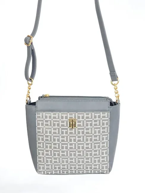 Bolso Tommy Hilfiger para dama color gris
