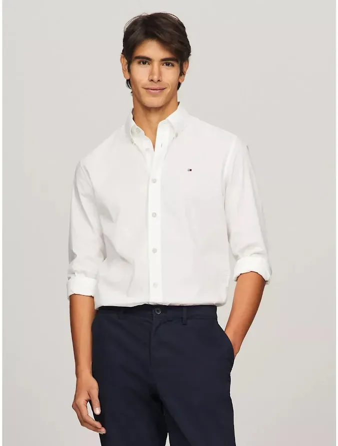 Camisa Tommy Hilfiger para caballero color Blanco
