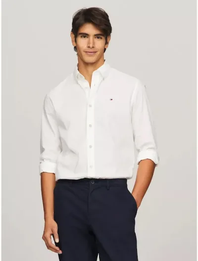 Camisa Tommy Hilfiger para caballero color Blanco