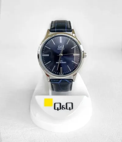 Reloj Q&Q para caballero color negro y azul