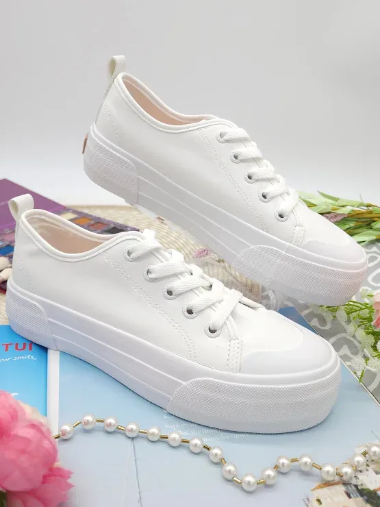 Tenis Coral para dama Wonder All White Pu