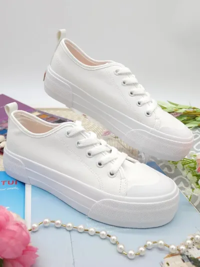 Tenis Coral para dama Wonder All White Pu