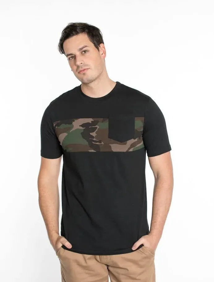 Camiseta para caballero diseño de camuflaje