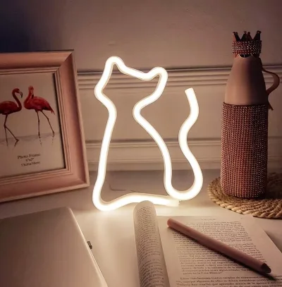 Lampara decorativa con Forma de Gato