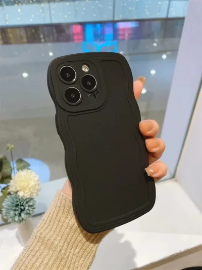Funda para celular color negro