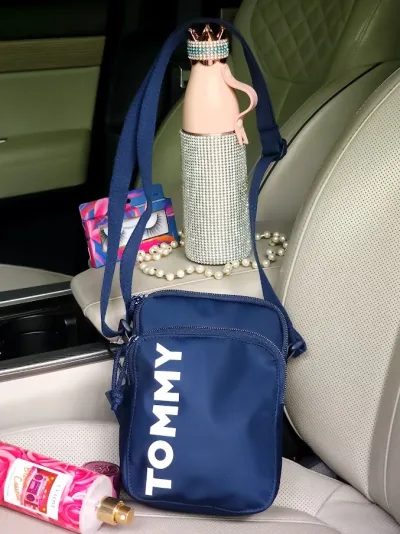 Bolso Tommy Hilfiger para dama color azul
