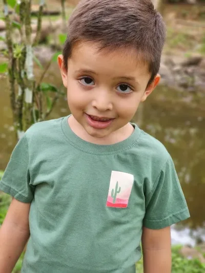 Camiseta Estivaneli para niño con estampado