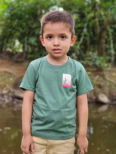 Camiseta Estivaneli para niño con estampado