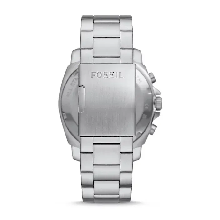 Reloj Fossil para caballero color plateado