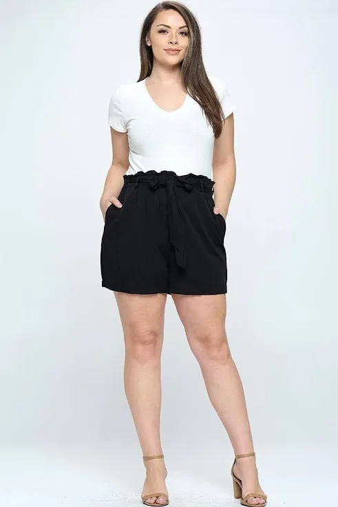Short para dama color negro