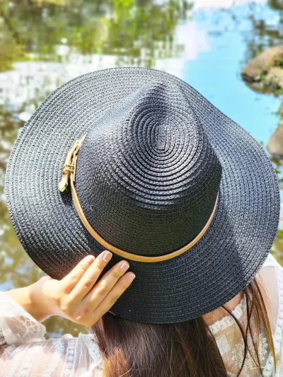 Sombrero para dama color negro