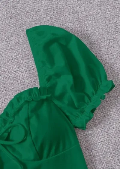 Crop top para dama color verde