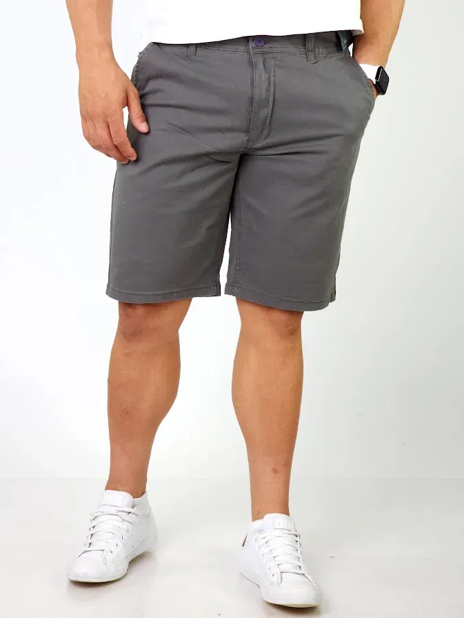Short Cambridge Polo Club para caballero color gris CSHCA-0137