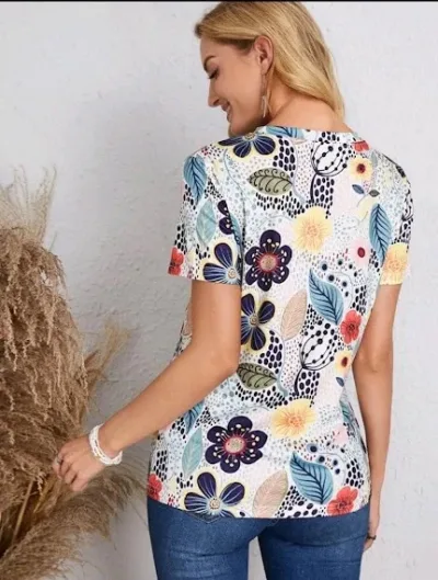 Blusa para dama diseño floral
