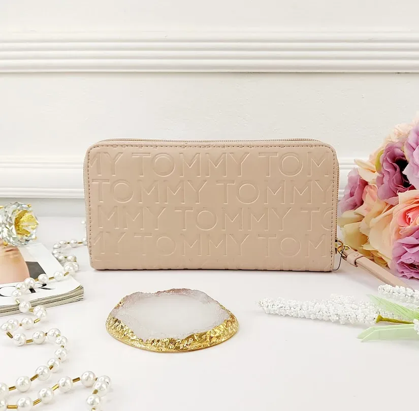 Cartera Tommy Hilfiger para dama rosa